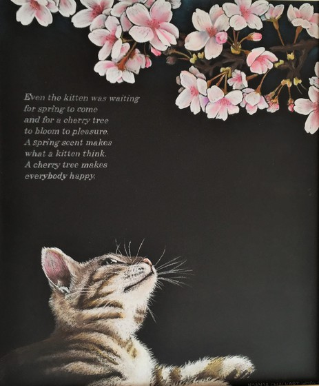 春・桜・猫